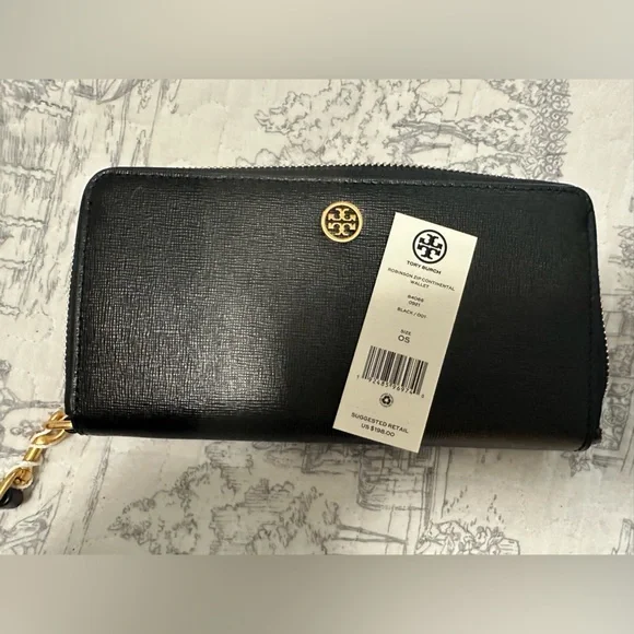 Tory Burch Women's Robinson Zip Continental Wallet nwt - Picture 3 of 14